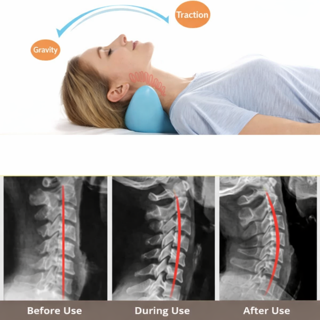 Neck Massage Pillow | Neck Stretch | Instant Relief