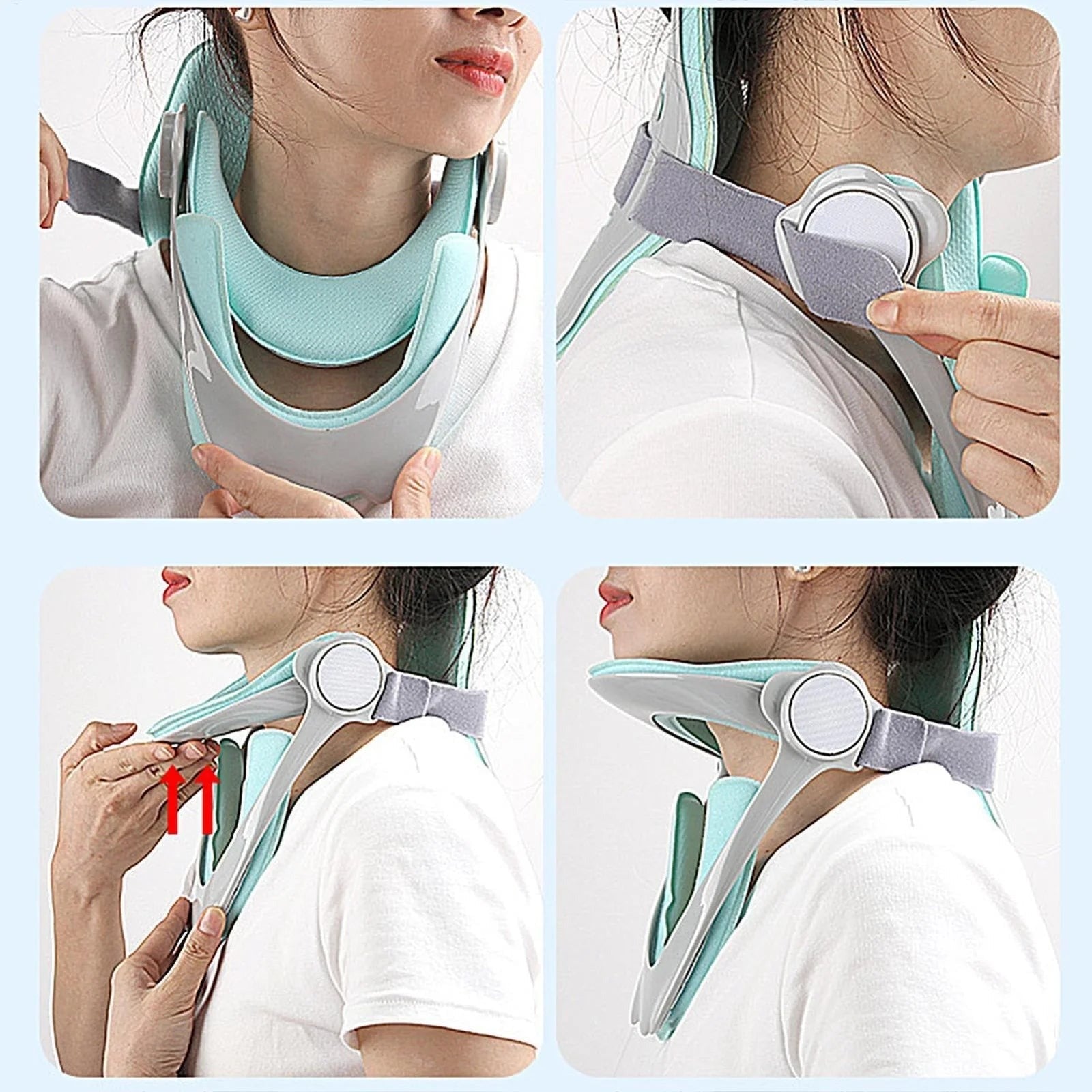 Neck Support Device for Targeted Relief of Neck Pain