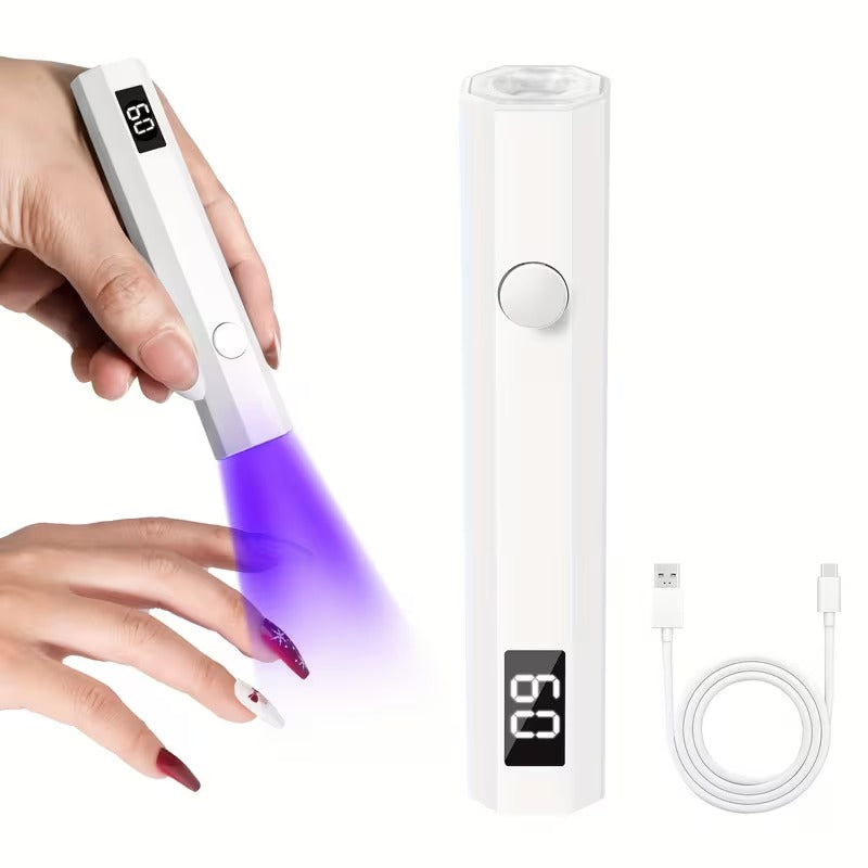 Portable UV LED Nail Lamp for Quick Curing and Flawless Finish