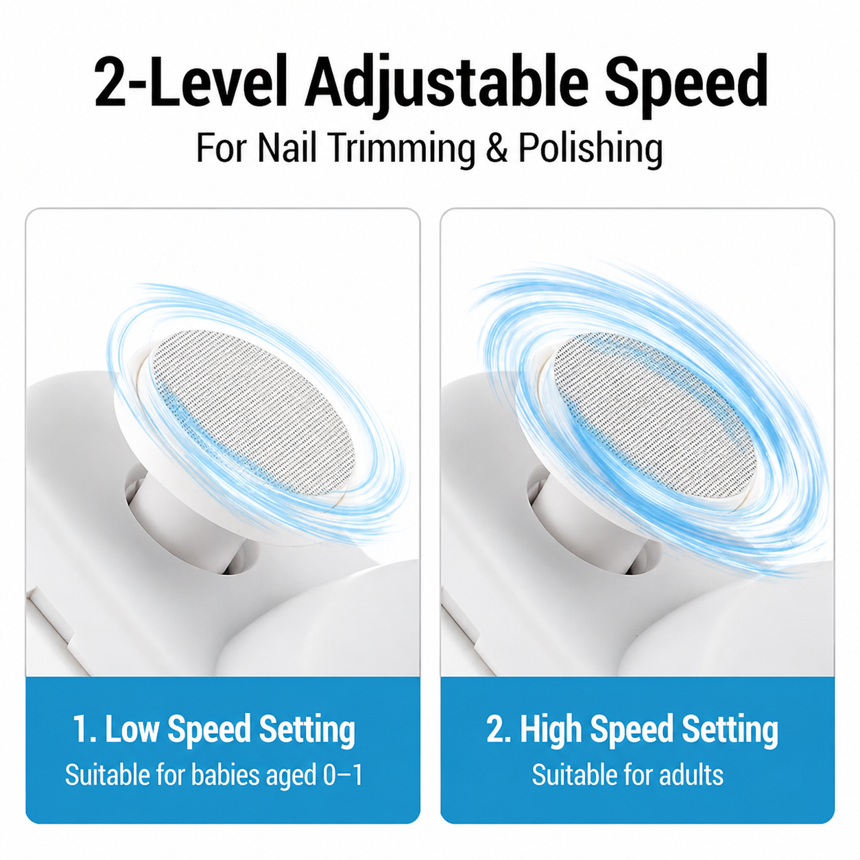 Nail Care Tool | 3-in-1 Clipper, File, and Polish