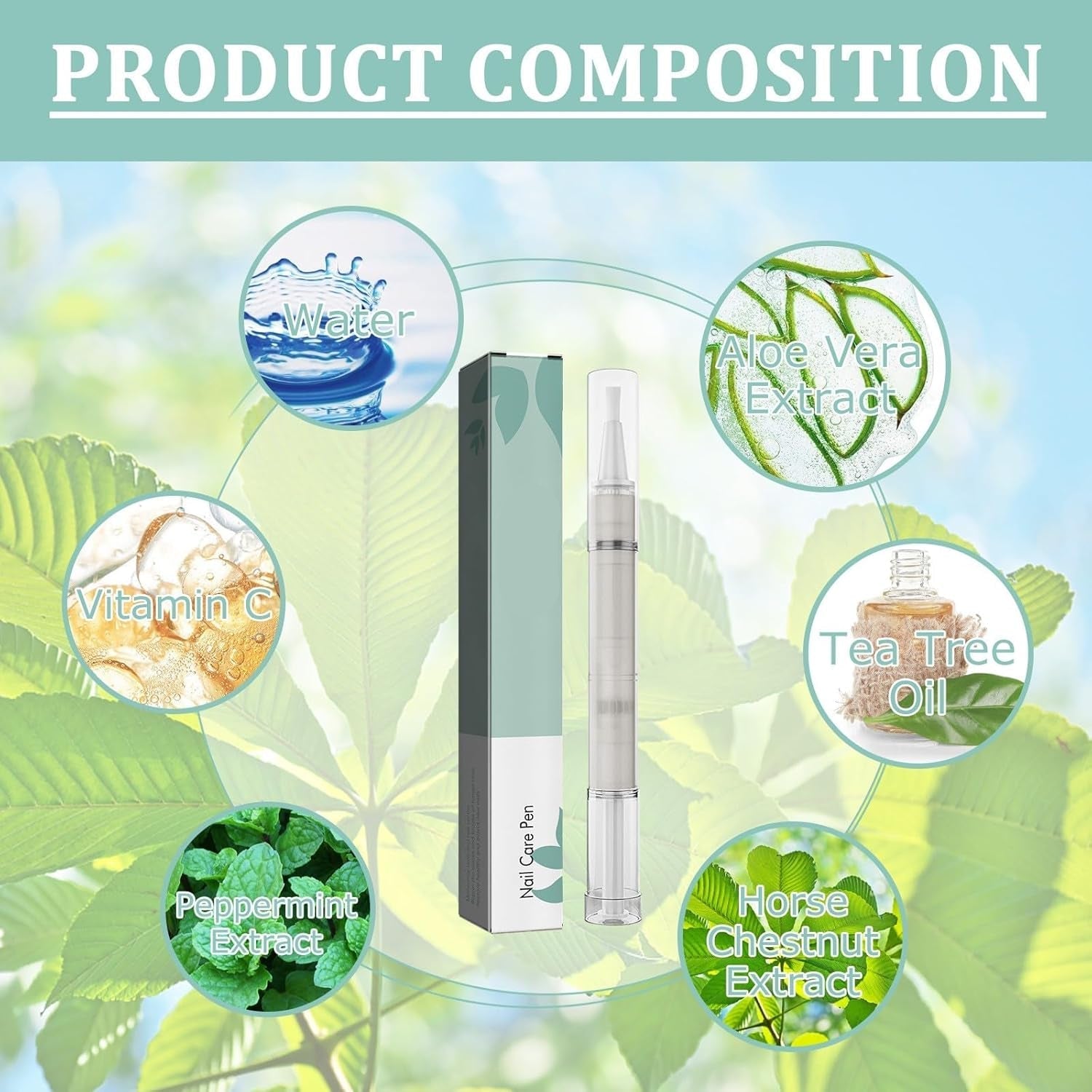 Organic Nail Care Stick for Healthy Nails