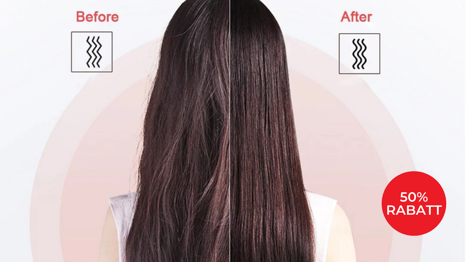 2-in-1 Hair Straightener and Brush with Nano-Titanium Technology