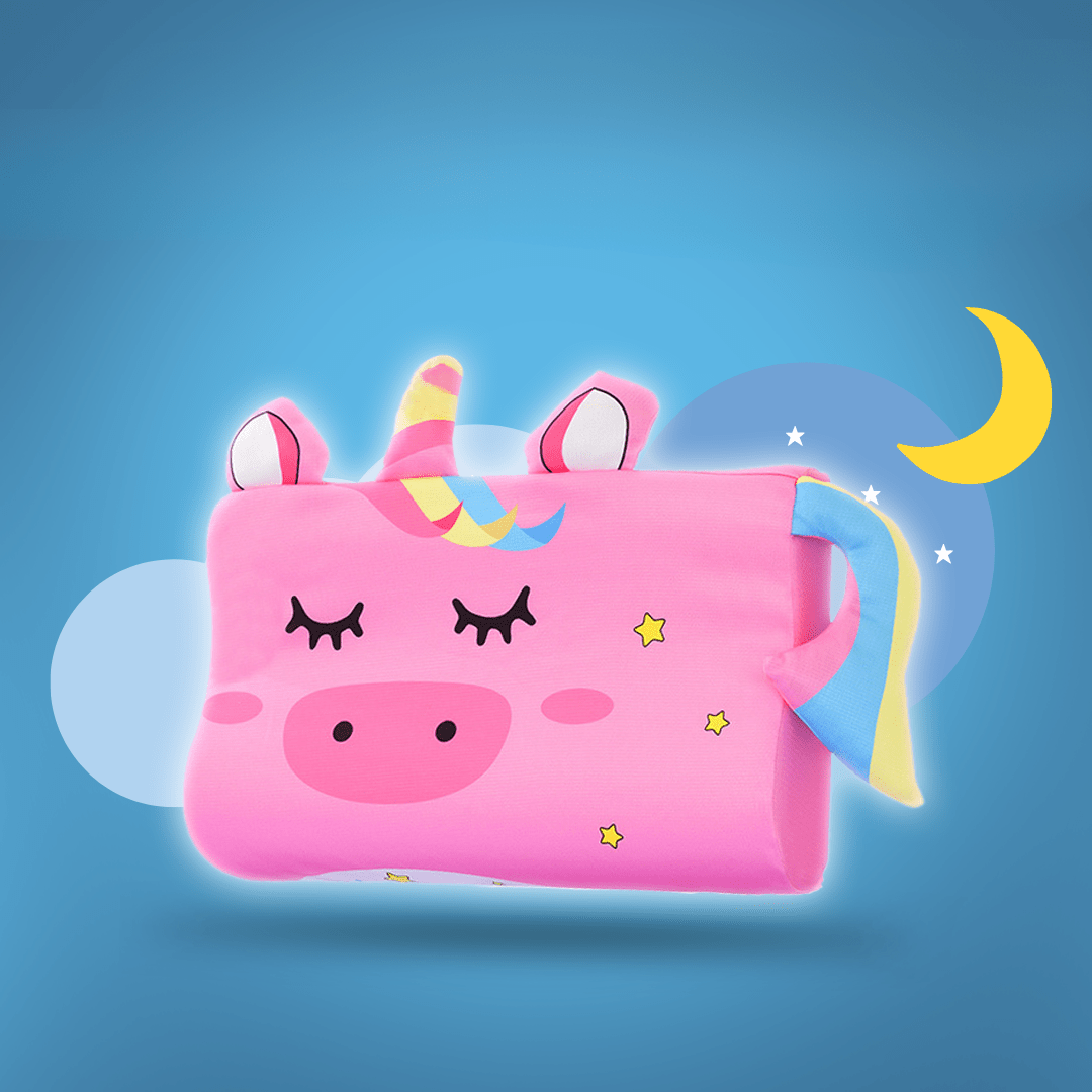 Supportive Sleep Pillow for Kids' Comfort