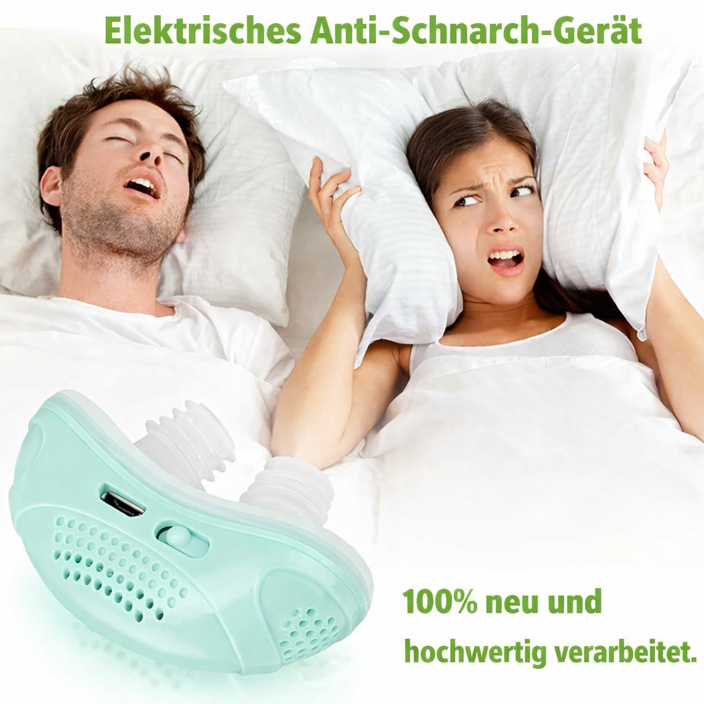 Electronic Nasal Breathing Aid for Snoring Relief – Quiet Airflow Support