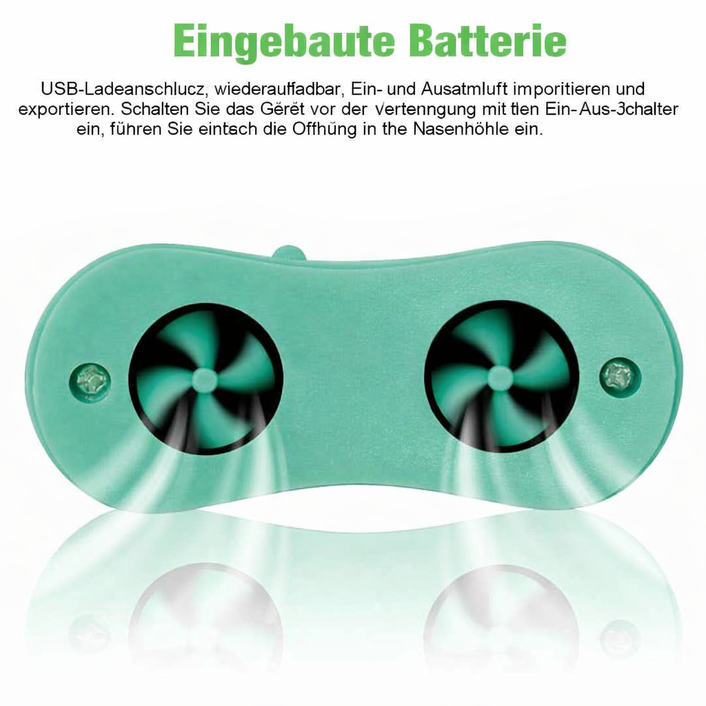 Electronic Nasal Breathing Aid for Snoring Relief – Quiet Airflow Support