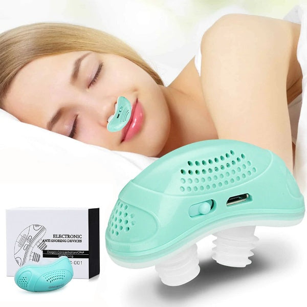 Electronic Nasal Breathing Aid for Snoring Relief – Quiet Airflow Support