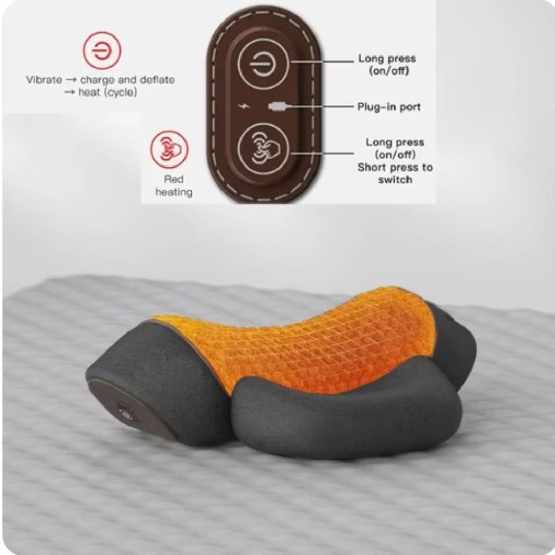 DreamAlign Memory Foam Pillow for Ultimate Neck Relief