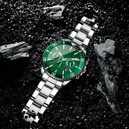 Titanium Edge Tactical Smartwatch with Health & GPS Features