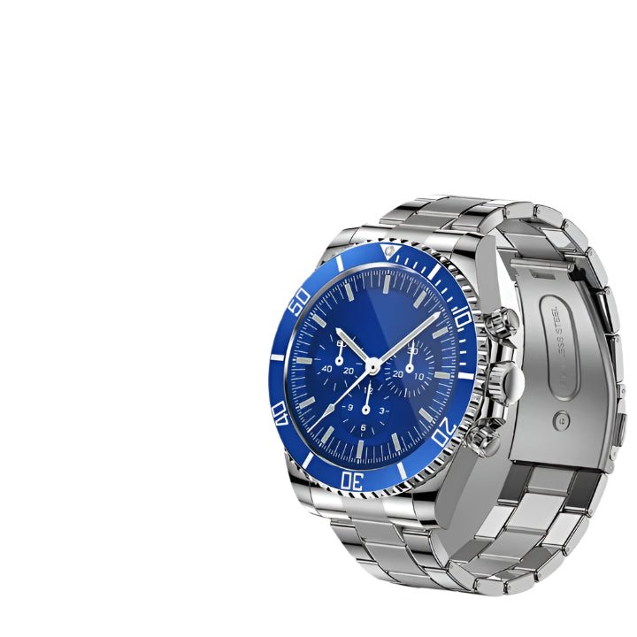 Titanium Edge Tactical Smartwatch with Health & GPS Features