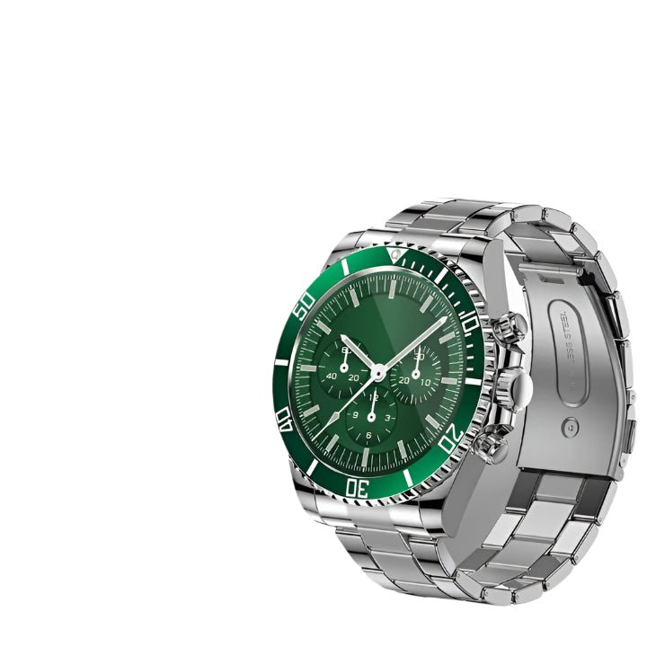 Titanium Edge Tactical Smartwatch with Health & GPS Features