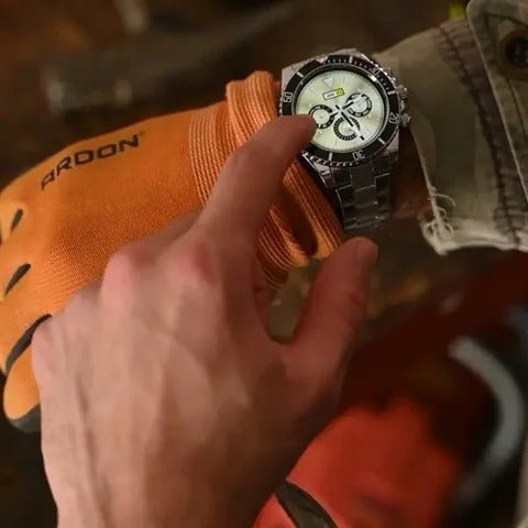 Titanium Edge Tactical Smartwatch with Health & GPS Features