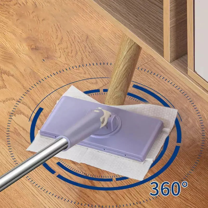 Mini Mop with 360° Rotation and Press Feature – Hands-Free Floor Cleaner