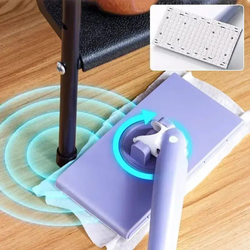 Mini Mop with 360° Rotation and Press Feature – Hands-Free Floor Cleaner