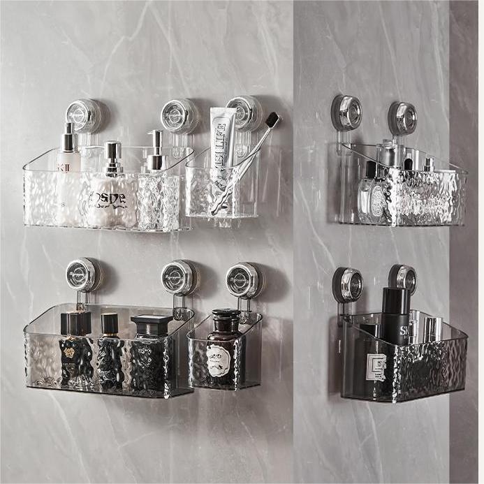 Versatile No-Drill Wall Storage Solution for Home