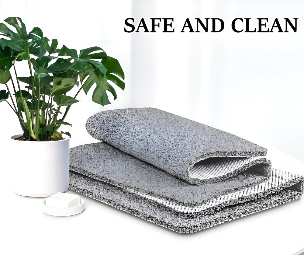 Cushioned Anti-Slip Shower Floor Mat for Safety & Comfort
