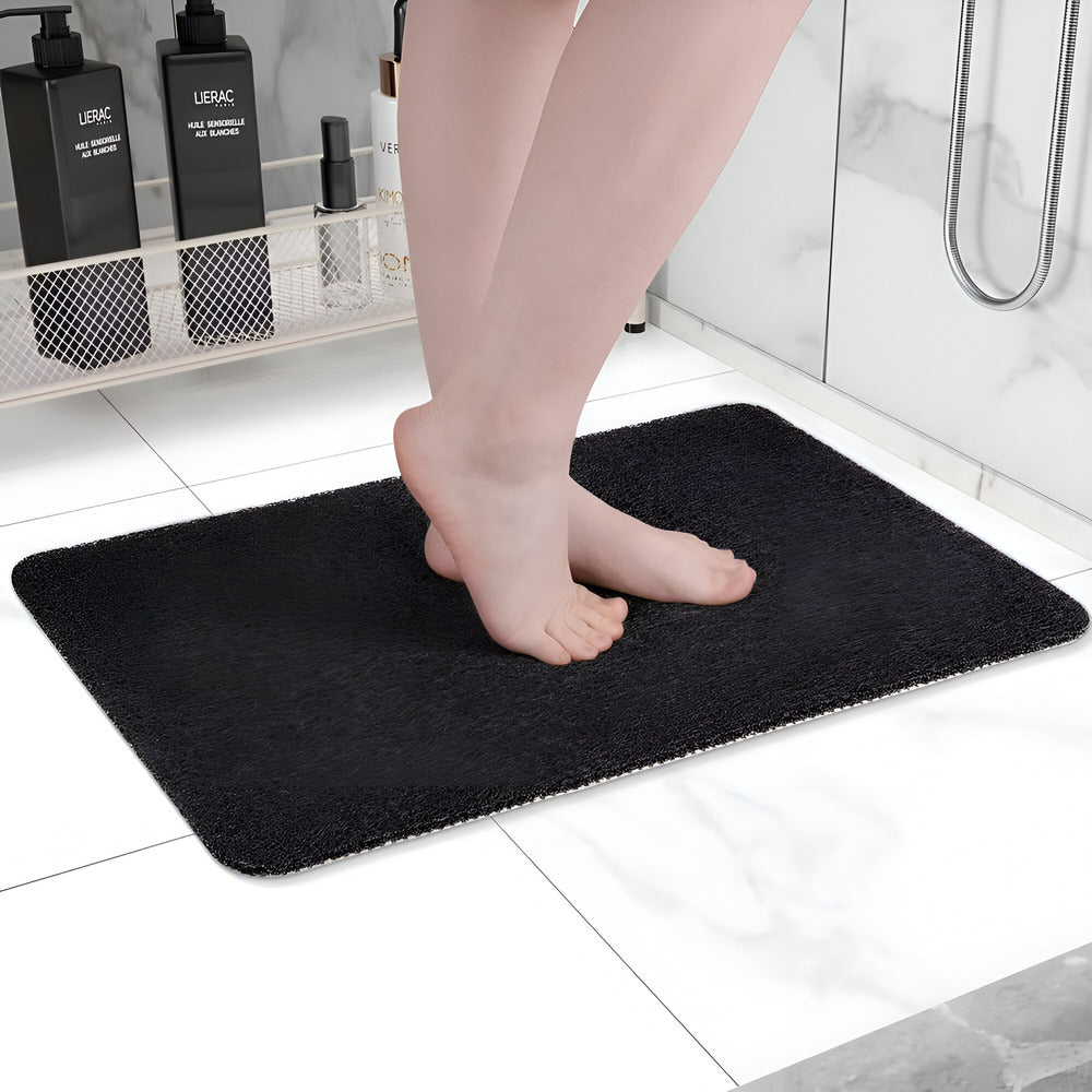 Cushioned Anti-Slip Shower Floor Mat for Safety & Comfort