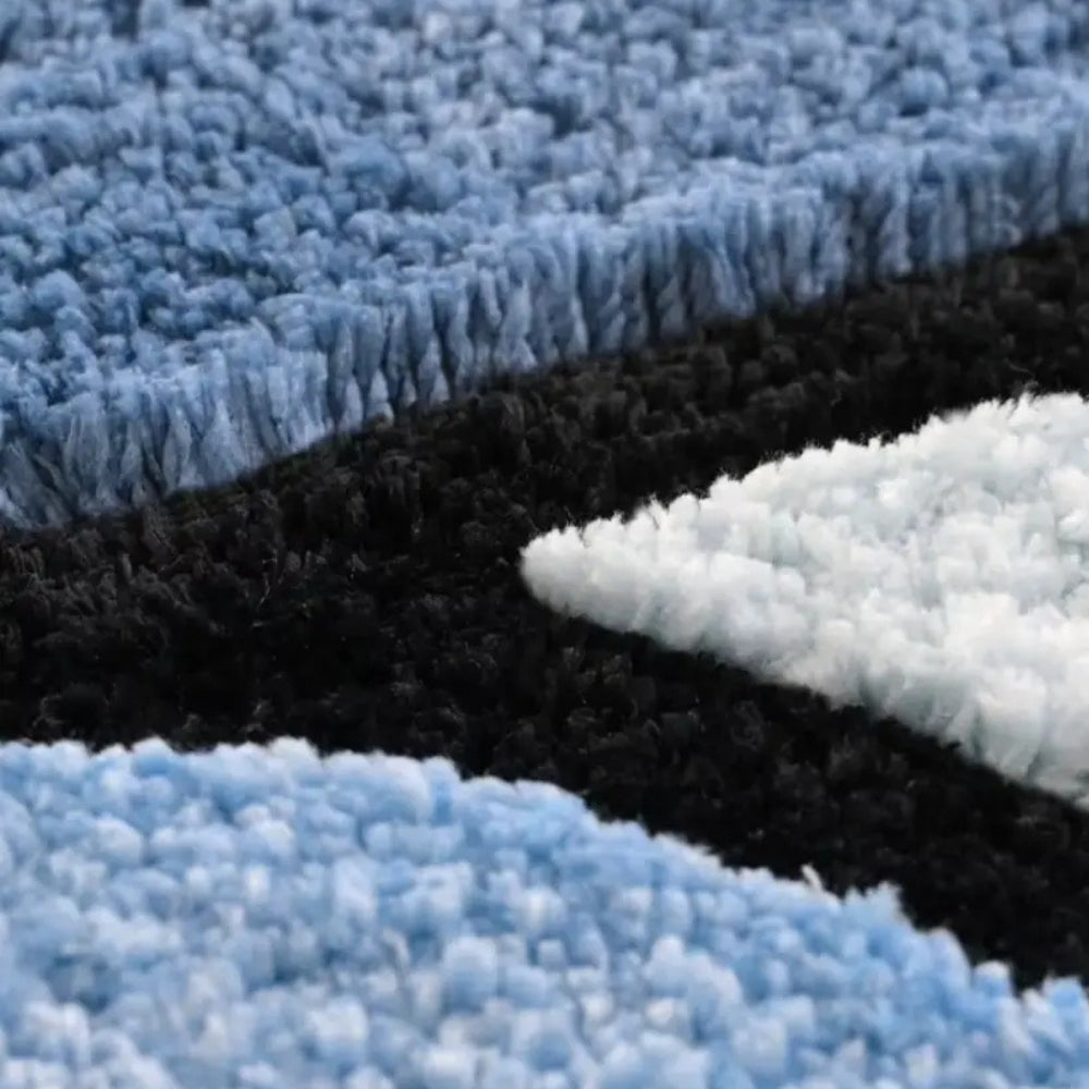 SoftWave Indoor Bath Mat with Non-Slip Base
