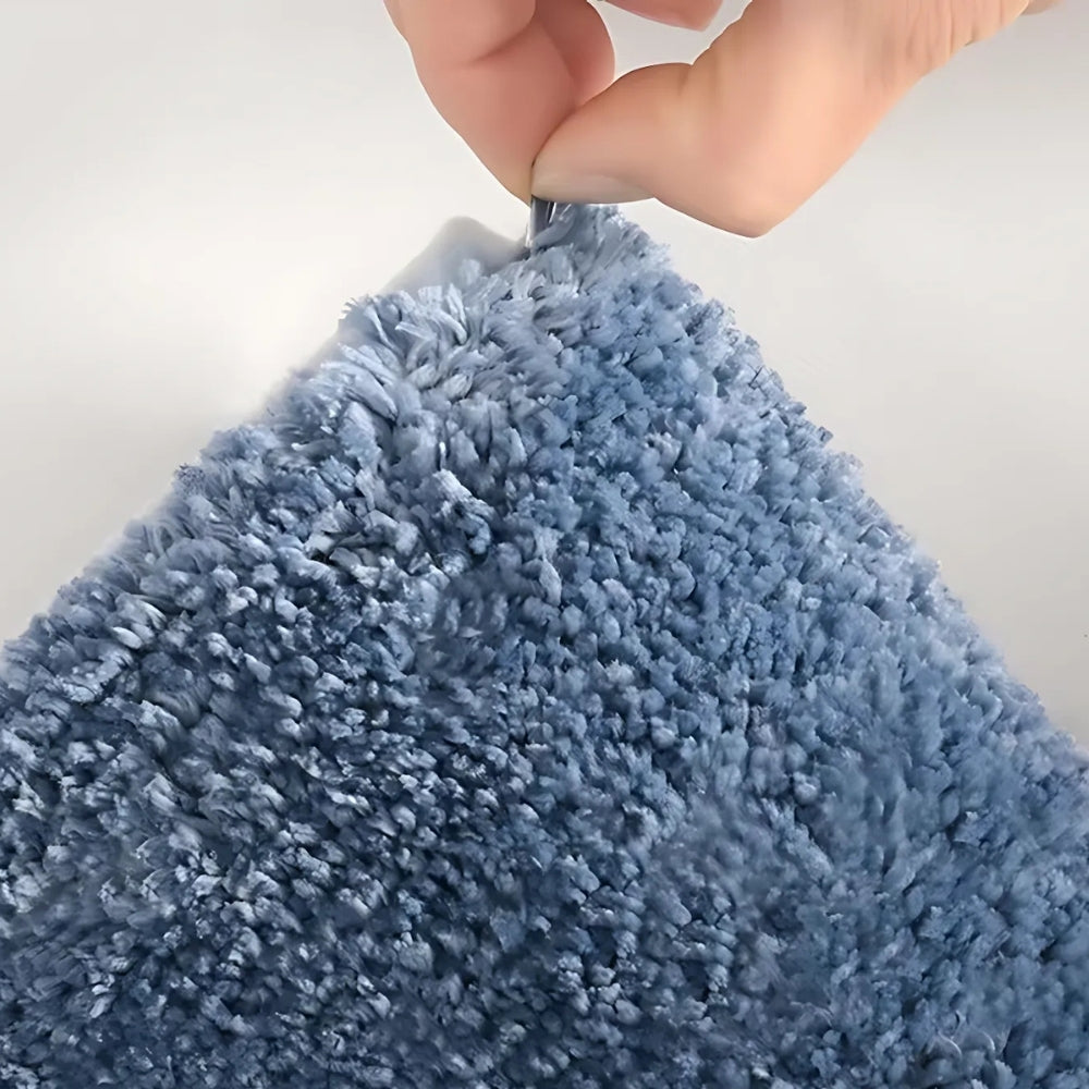 SoftWave Indoor Bath Mat with Non-Slip Base