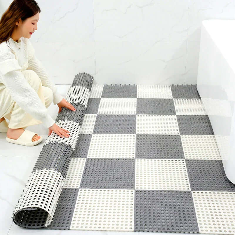 SecureStep - Waterproof Anti-Slip Bath Mats for Safe Showers