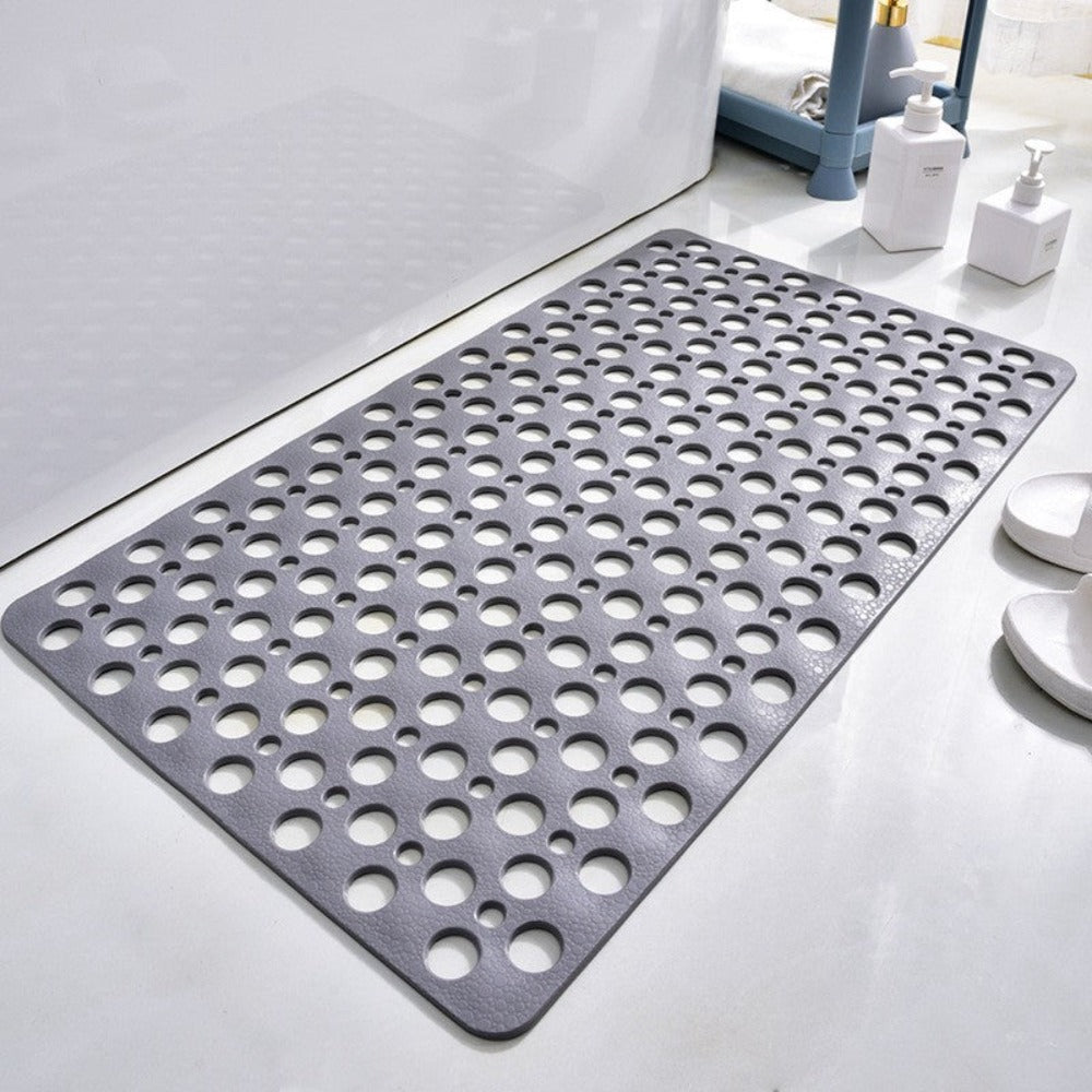 Secure & Stylish Shower Mat with Antimicrobial Features