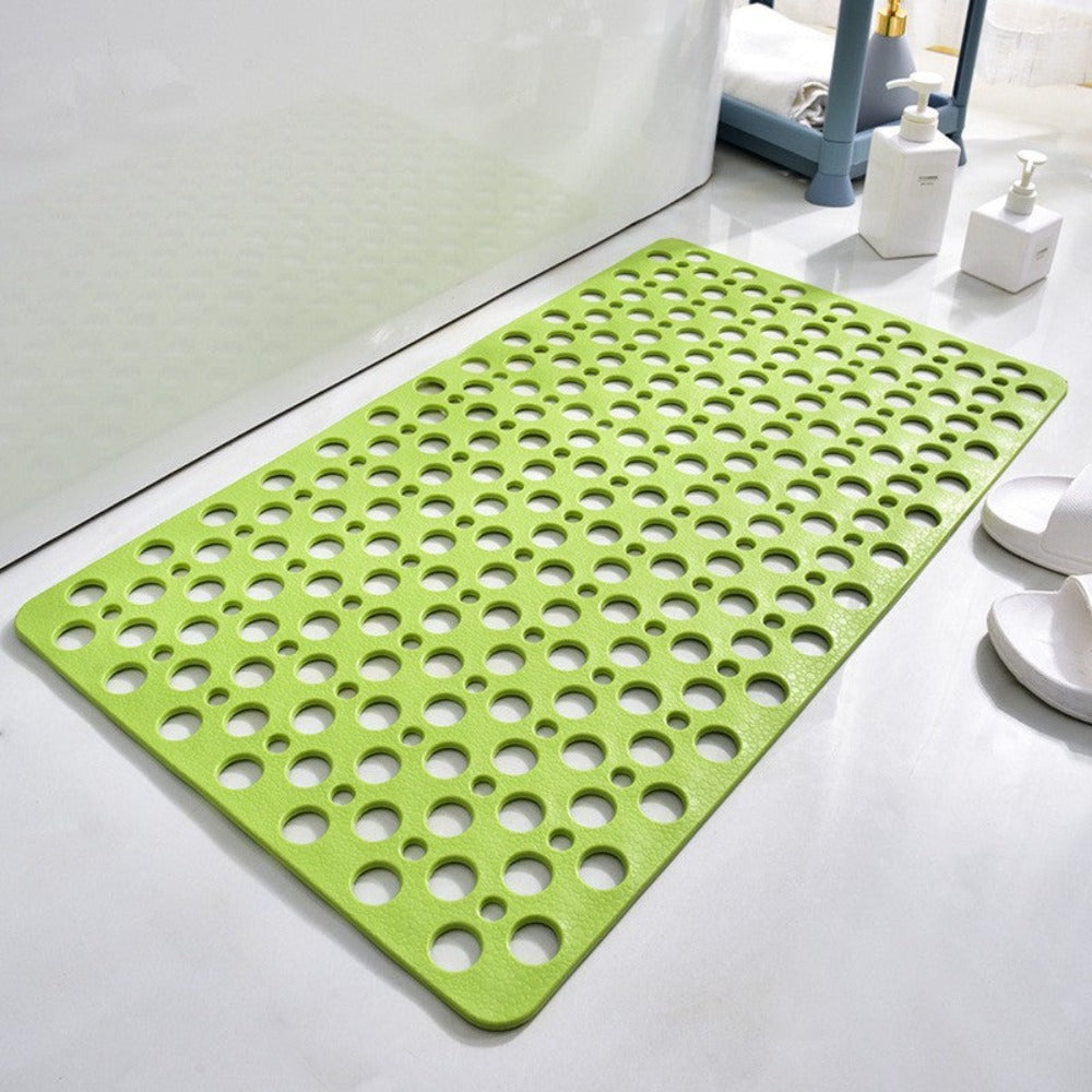 Secure & Stylish Shower Mat with Antimicrobial Features