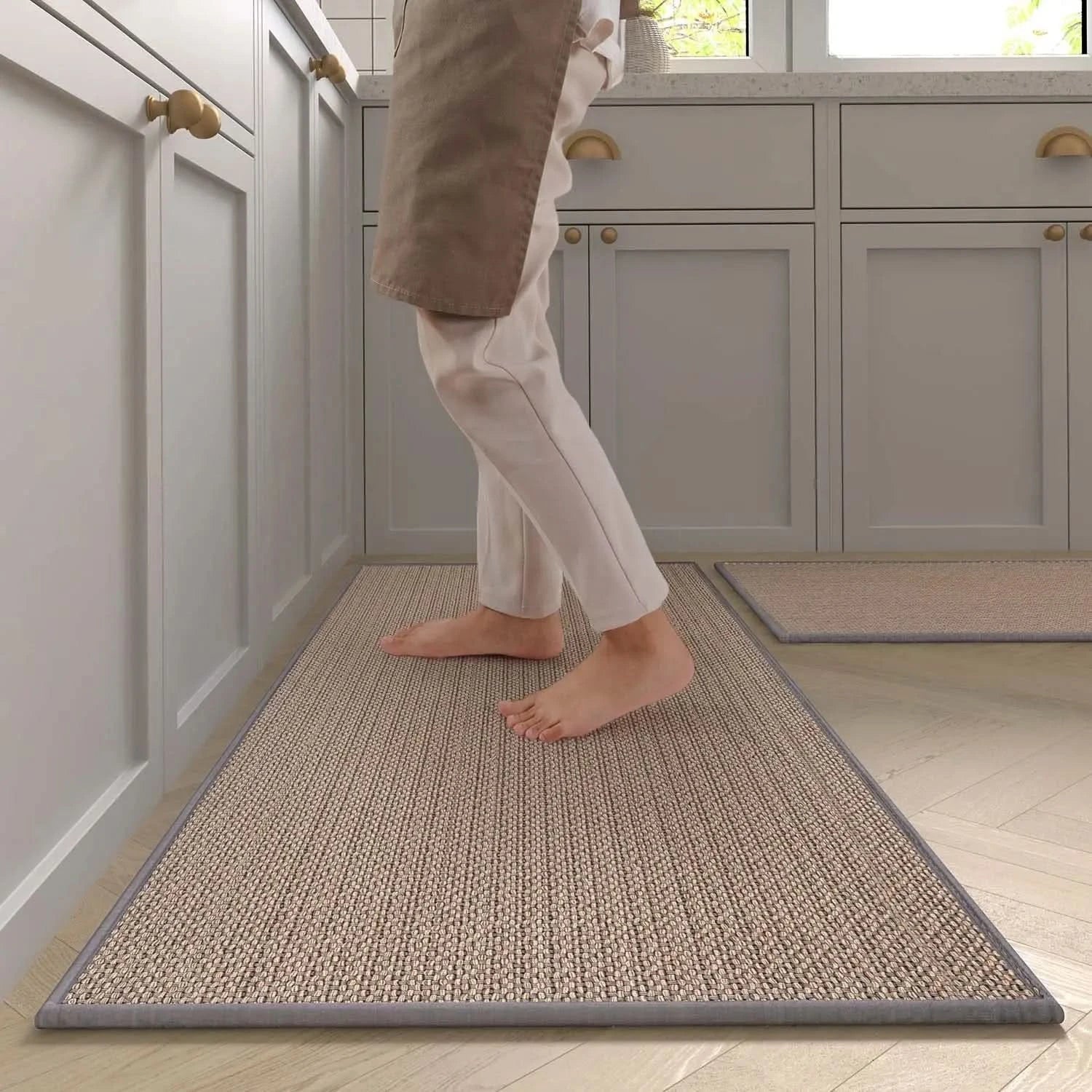 Washable Kitchen Runner Rug with Non-Slip Backing