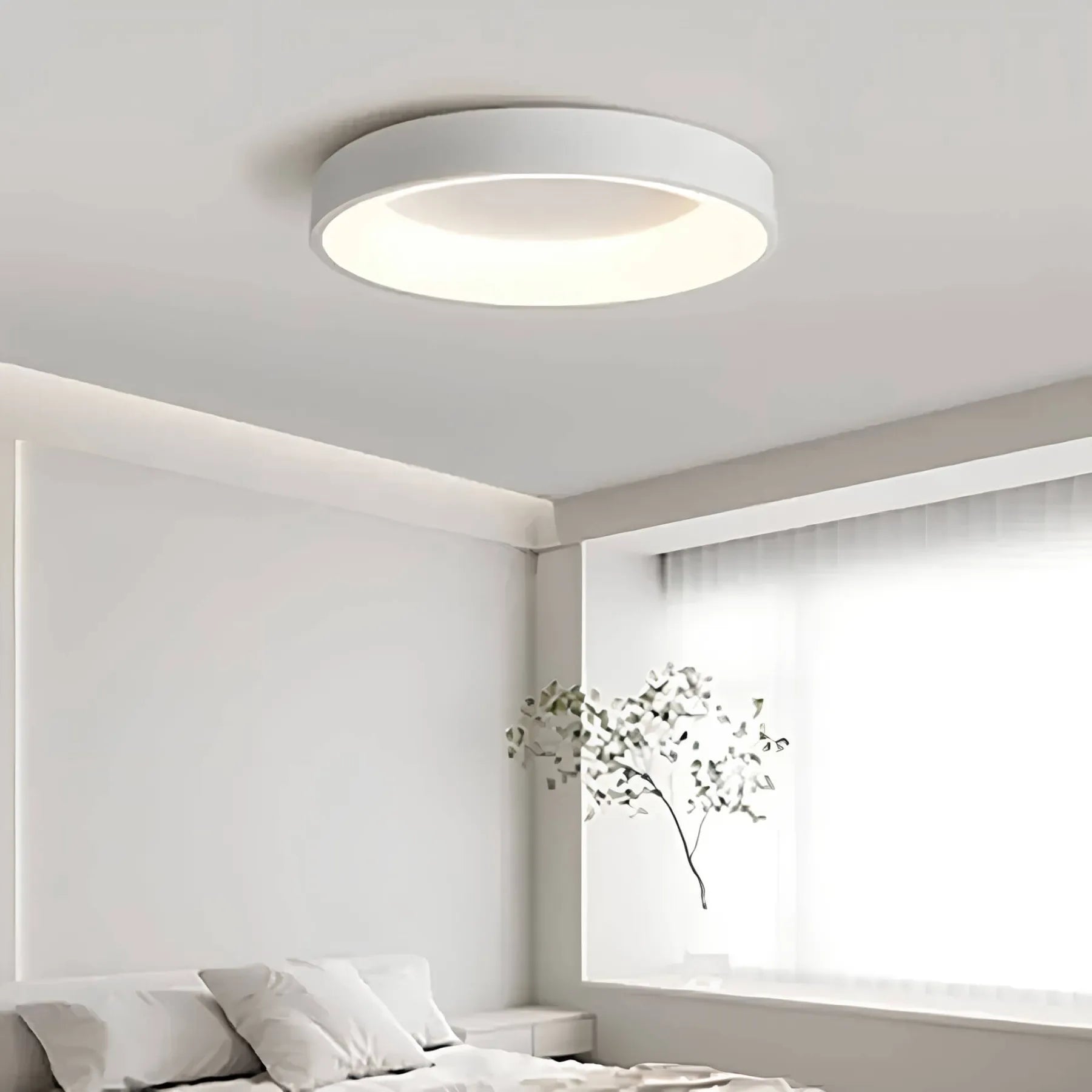 ScandiGlow LED Ceiling Fixture – Chic Minimalist Lighting