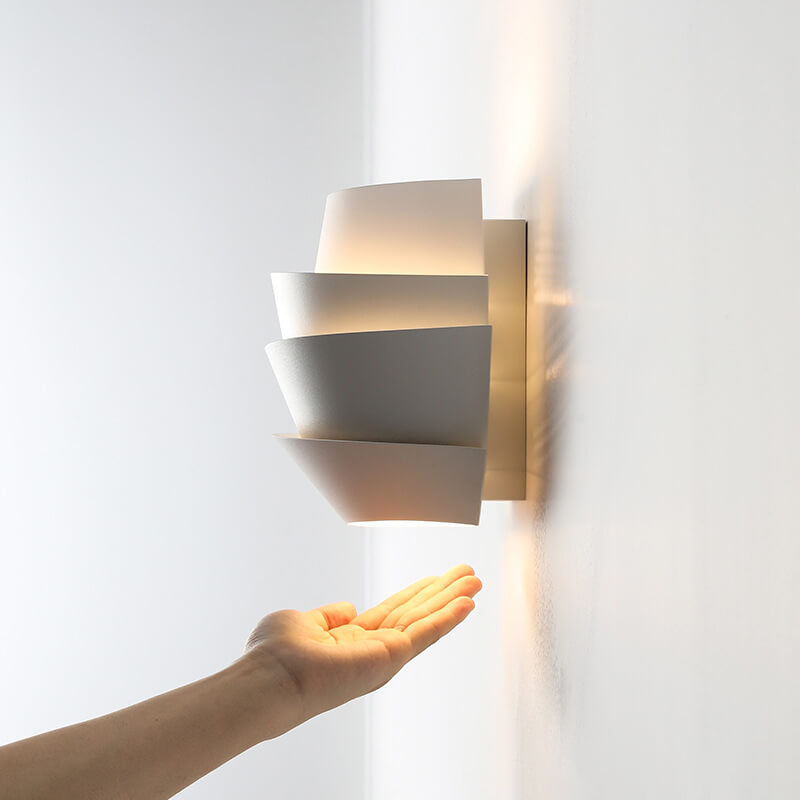 ScandiCharm Dual Light Wall Fixture - Modern Iron Design