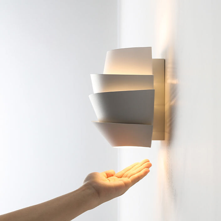 ScandiCharm Dual Light Wall Fixture - Modern Iron Design