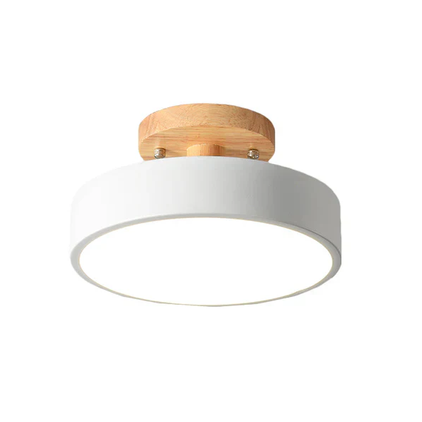 Sleek LED Ceiling Light: Modern Design Meets Cozy Illumination