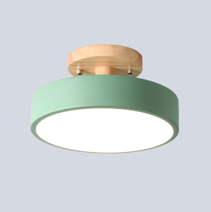 Sleek LED Ceiling Light: Modern Design Meets Cozy Illumination