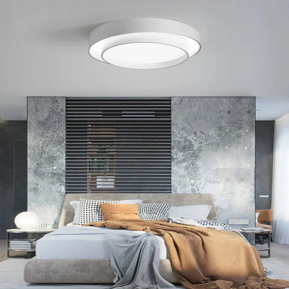 Sleek Scandinavian LED Ceiling Fixture for Modern Spaces
