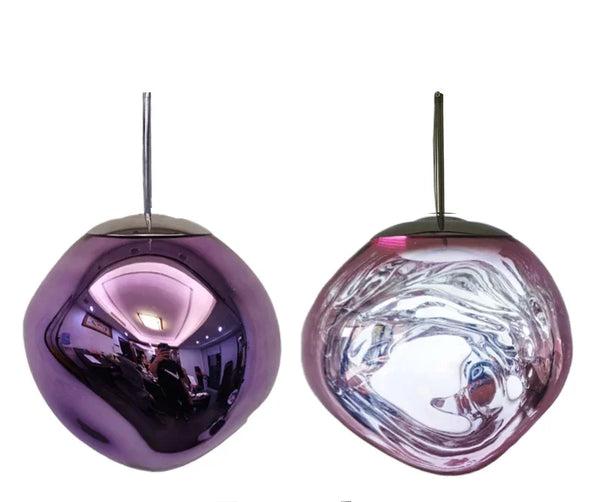 LumiSphere Glass Hanging Light - Modern Scandinavian Design