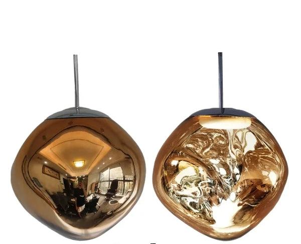 LumiSphere Glass Hanging Light - Modern Scandinavian Design