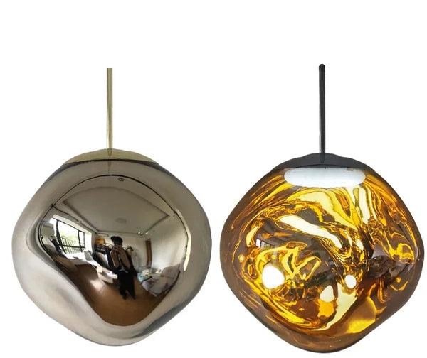 LumiSphere Glass Hanging Light - Modern Scandinavian Design