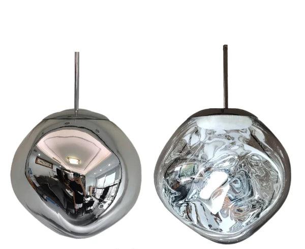 LumiSphere Glass Hanging Light - Modern Scandinavian Design