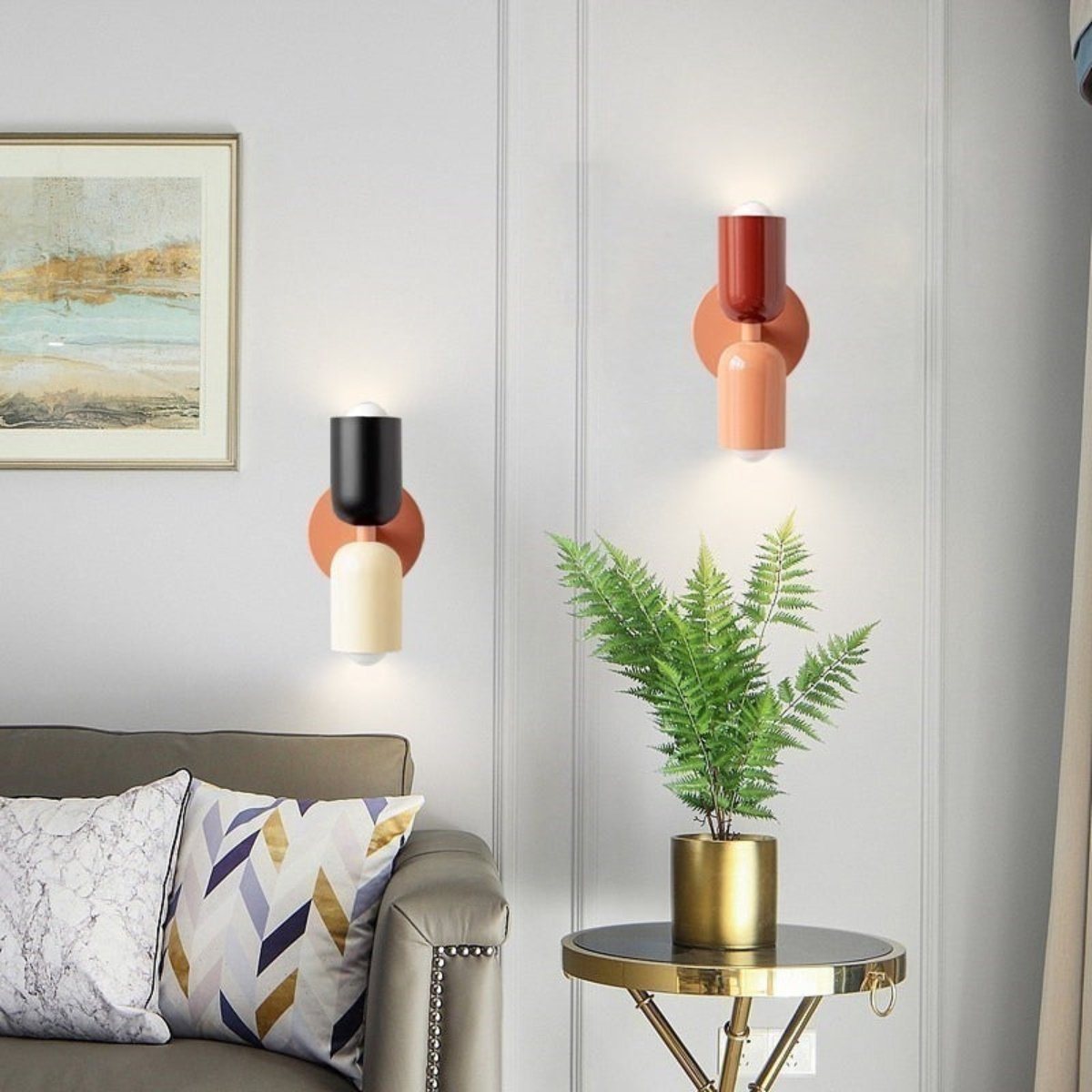 Simplicity Shine: Modern LED Wall Lamp for Indoor Spaces