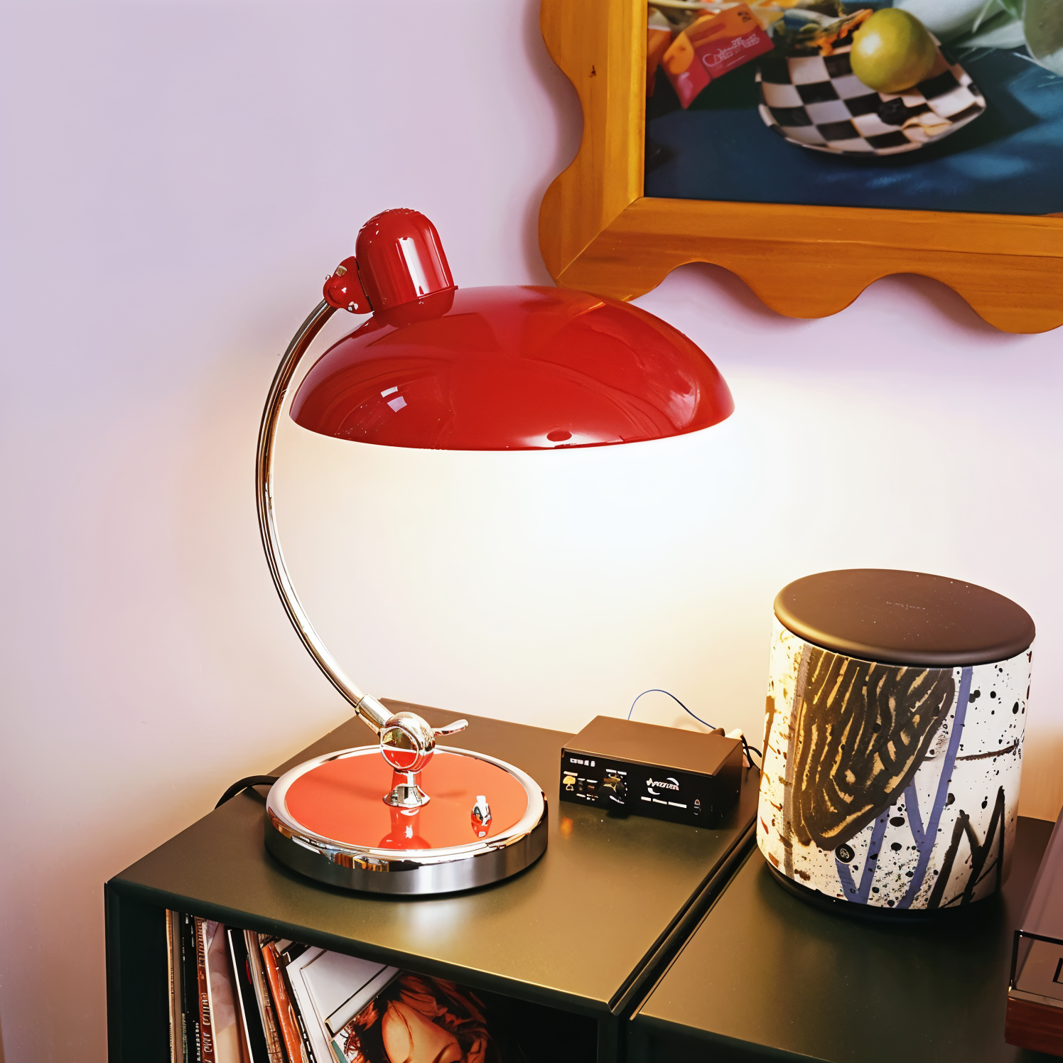 Classic Elegance Adjustable Dome Lamp for Reading and Work