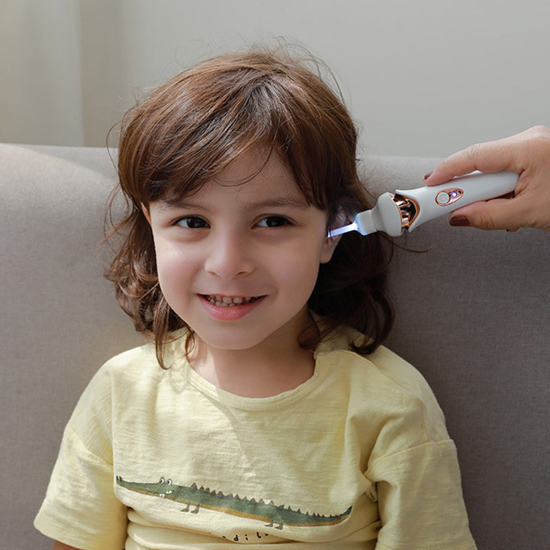 Silicone Tip Earwax Remover | Gentle Ear Cleaner | Rechargeable via USB