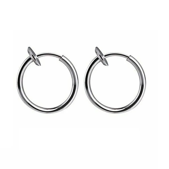 Clip-On Earrings with Retractable Closure | Comfortable and Secure