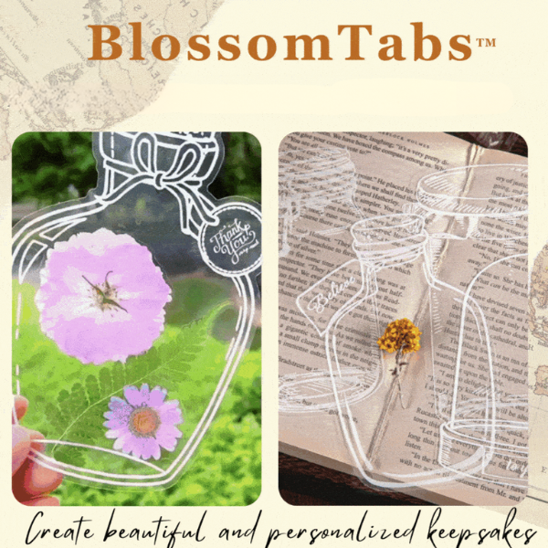 NatureNest™ Clear Stickers — Transform Your Keepsakes into Living Memories