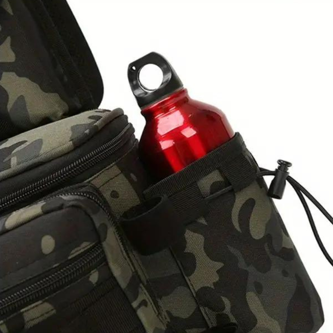 All-Weather Fishing Backpack with Versatile Storage Solutions