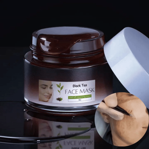 Revitalizing Black Tea Peel-Off Mask for Radiant Skin