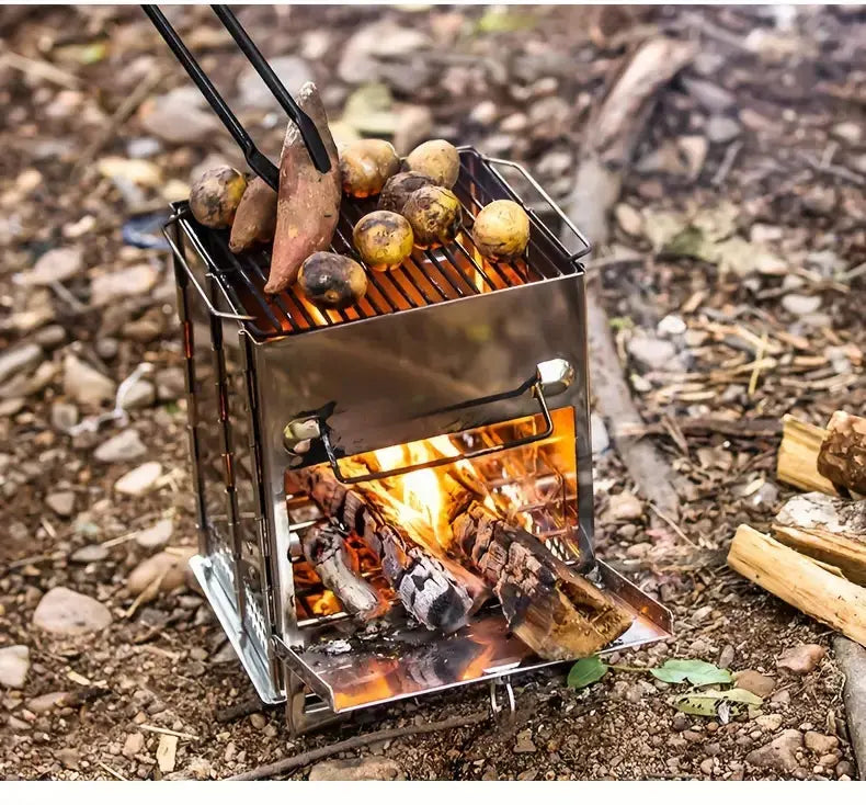 Portable Stainless Steel Camping Stove – Your Ideal Outdoor Cooking Solution