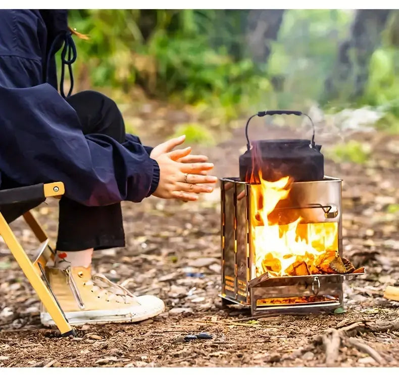 Portable Stainless Steel Camping Stove – Your Ideal Outdoor Cooking Solution