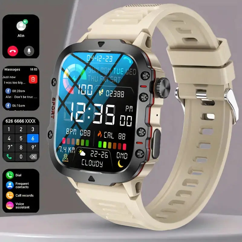 Waterproof Outdoor Smartwatch | Multifunctional Features