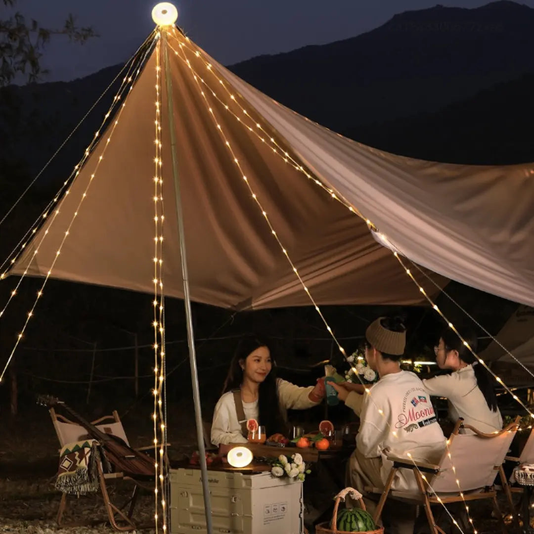 Compact LED Camping Lantern – 10M Rechargeable & Waterproof