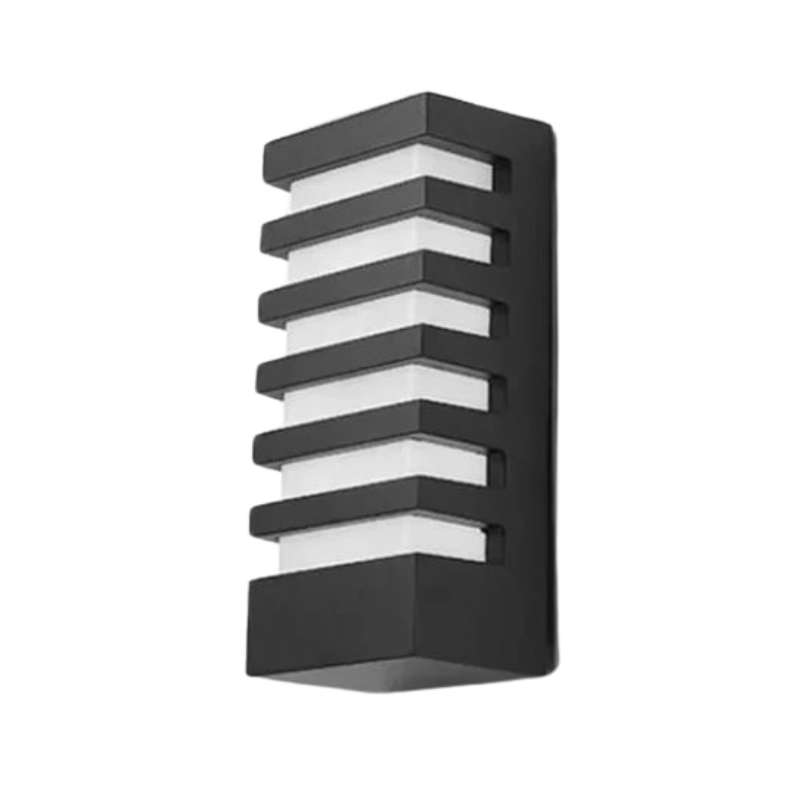 Compact Outdoor LED Wall Light - 12W Weather-Resistant Design