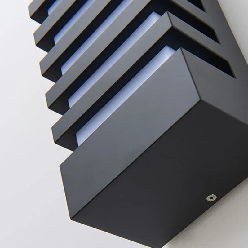 Compact Outdoor LED Wall Light - 12W Weather-Resistant Design