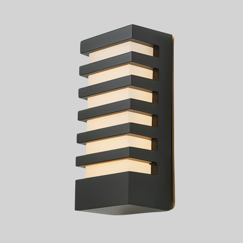 Compact Outdoor LED Wall Light - 12W Weather-Resistant Design